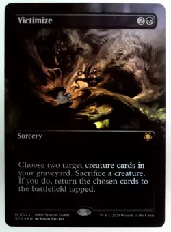 Victimize Borderless M Foil #23 | SPG Special Guests | MTG - Image 2