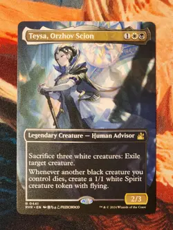 Teysa, Orzhov Scion 441 Anime Borderless Ravnica Remastered Magic Gathering MTG - Image 1