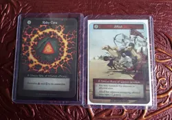 Sorcery Contested Realm Beta Nonfoil Ruby Core and Nonfoil J*had - Image 1