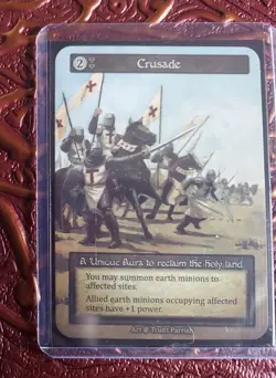 Sorcery Contested Realm Beta Nonfoil J*had and Nonfoil Crusade - Image 2