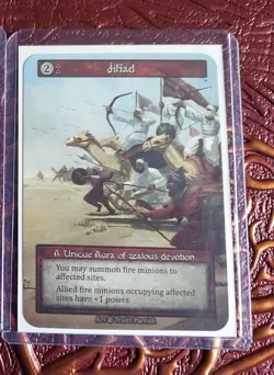 Sorcery Contested Realm Beta Nonfoil J*had and Nonfoil Crusade - Image 3