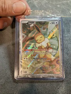 Pokemon TCG Eevee SVP #173 Black Star Promo Prismatic Evolution ETB Sealed - Image 1