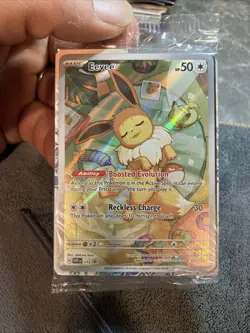 Pokemon TCG Eevee SVP #173 Black Star Promo Prismatic Evolution ETB Sealed - Image 3