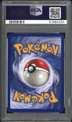 1999 POKEMON FOSSIL 1ST ED #7 HITMONLEE-HOLO PSA 9 - Image 2