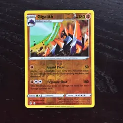 Gigalith 088/203 Pokemon Evolving Skies Sword & Shield Reverse Holo Rare NM - Image 1