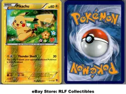 2014 Pokemon, XY Furious Fists, #27/111 Pikachu, Reverse Holo Common - Image 1