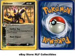 2003 Pokemon, EX Sandstorm, #24/100 Umbreon, Rare - Image 1