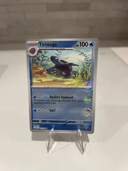 2025 Pokemon SV Black Bolt Tirtouga Reverse Holo Master Ball Pattern #022/086 - Image 1