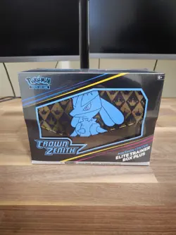 Pokemon Center Exclusive Crown Zenith ETB Elite Trainer Box Plus Factory Sealed! - Image 1
