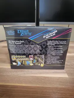 Pokemon Center Exclusive Crown Zenith ETB Elite Trainer Box Plus Factory Sealed! - Image 2