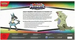 Pokemon Lucario Ex & Tyranitar Ex Premium Collection Prismatic Evolutions - Image 2