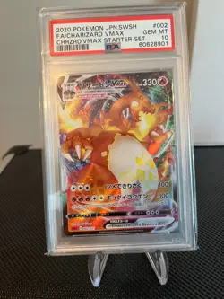 PSA 10 Charizard VMAX#002 Japanese Pokemon 2020 - Image 1