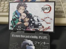 Demon Slayer Kimetsu no Yaiba Tanjiro Nezuko Sticker Card Japan Release - Image 4