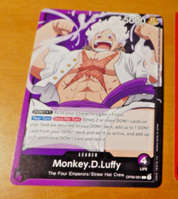 ONE PIECE ENGLISH CARD GAME CARTE CARTE OP09-061 EN MINT - Image 1