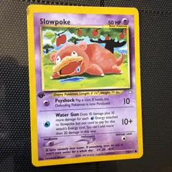 Pokemon TCG Slowpoke Neo Genesis 1st Edition Common Card 73/111 - Image 2
