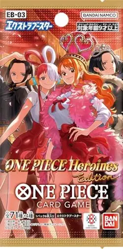 PRE order BANDAI ONE PIECE Card Game Extra Booster Heroines Edition EB-03 10BOX - Image 2