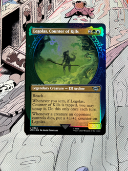 (Showcase) Legolas, Counter of Kills | LOTR: 324 | Near Mint | Magic MTG Card - Image 1