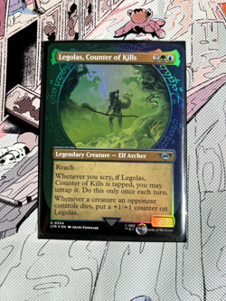 (Showcase) Legolas, Counter of Kills | LOTR: 324 | Near Mint | Magic MTG Card - Image 2
