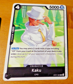 ONE PIECE 500 YEARS INTO THE FUTURE ENGLISH CARD GAME CARTE OP07-080 EN MINT - Image 1