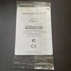 Pokemon TCG Detective Pikachu SM190 Promo Card Sealed - Image 2
