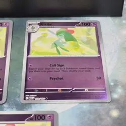 3x Kirlia 059/132 Reverse Holo Mega Evolution Pokemon TCG Near Mint Card NM MEG - Image 4