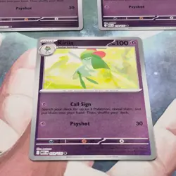 3x Kirlia 059/132 Reverse Holo Mega Evolution Pokemon TCG Near Mint Card NM MEG - Image 5