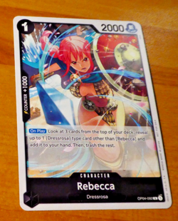 ONE PIECE KINGDOMS OF INTRIGUE ENGLISH CARD GAME CARTE OP04-092 R EN MINT - Image 1