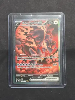 Bloodmoon Ursaluna EX | 168/131 | Prismatic Evolutions | Pokemon TCG Card - Image 1