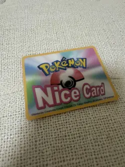 Bubby Nice Card Retro Promo Rare Pokemon Card Vintage Japanese F/S - Image 3