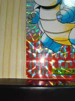 Carddas No. 009 Camex Red Retro Promo Rare Pokemon Card Japanese F/S - Image 3