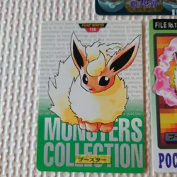 Eevee Booster 3 Bandai Carddas Retro Promo Rare Pokemon Card Japanese F/S - Image 3