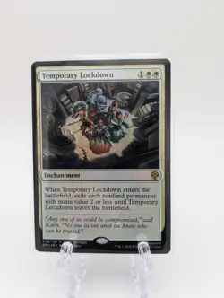 MTG Magic the Gathering Temporary Lockdown (36/552) Dominaria United NM Foil - Image 1