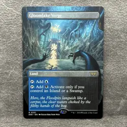 Gloomlake Verge - Borderless DSK #331 NM MTG Magic the Gathering Non-Foil - Image 1