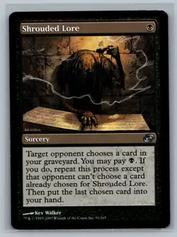 Magic The Gathering Planar Chaos Shrouded Lore #91/165 MTG TCG CCG - Image 1