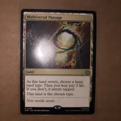 MTG Multiversal Passage - Marvel's Spider-Man Regular RARE SPM 180 Near Mint NM - Image 1