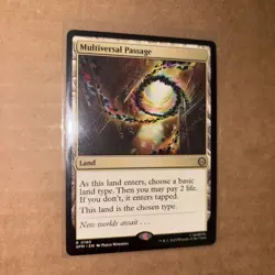 MTG Multiversal Passage - Marvel's Spider-Man Regular RARE SPM 180 Near Mint NM - Image 2