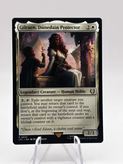 Gilraen, Dunedain Protector 0013 Commander Lord Of The Rings LTC MTG NM - Image 1