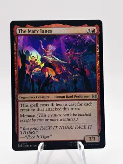 The Mary Janes 0015 Foil Marvel's Spider-Man: Eternal-Legal SPE MTG NM - Image 1