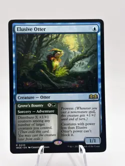Elusive Otter Grove's Bounty 0225 Wilds of Eldraine WOE MTG NM - Image 1