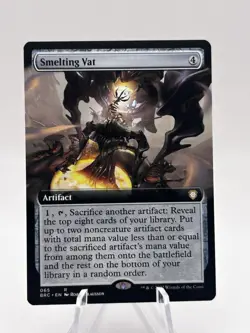 Smelting Vat 065 Extended Art Commander: The Brothers' War BRC MTG NM - Image 1