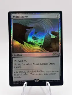 Mind Stone 001/001 Foil Promo Wizards Play Network 2021 PRM MTG LP - Image 1