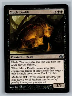 Magic The Gathering Planar Chaos Muck Drubb #76/165 MTG TCG CCG - Image 1