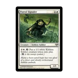 WOTC MtG Eventide Patrol Signaler (U) (Foil) NM - Image 1