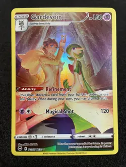 2022 Pokemon SWSH Silver Tempest Gardevoir Trainer Gallery Holo #TG05/TG30 - Image 1