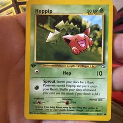 Pokemon Hoppip 61/111 Neo Genesis 1st Edition NM - Image 3