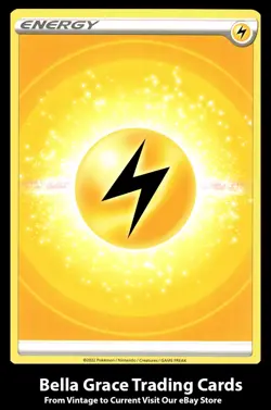 2022 Crown Zenith Lightning Energy #Unnumbered Pokemon TCG - Image 1