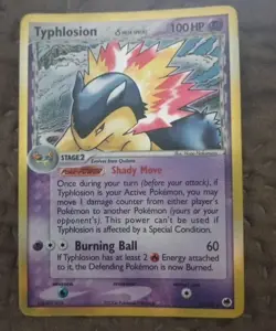 POKEMON TYPHLOSION 12/101 ISOLA DEI DRAGHI HOLO ENG Ex Delta Species 2005 - Image 1