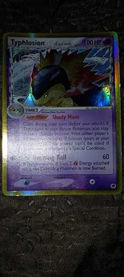 POKEMON TYPHLOSION 12/101 ISOLA DEI DRAGHI HOLO ENG Ex Delta Species 2005 - Image 2