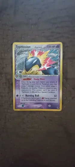 POKEMON TYPHLOSION 12/101 ISOLA DEI DRAGHI HOLO ENG Ex Delta Species 2005 - Image 3