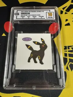 Umbreon Pristine 10 Daiichi Pan Sticker 2023 Japanese Pokemon - Image 1